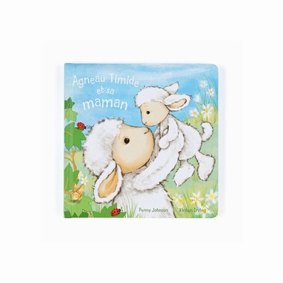 Jellycat Agneau Timide Et Sa Maman Livre and Bashful Lamb Medium USA | 42601AZCG